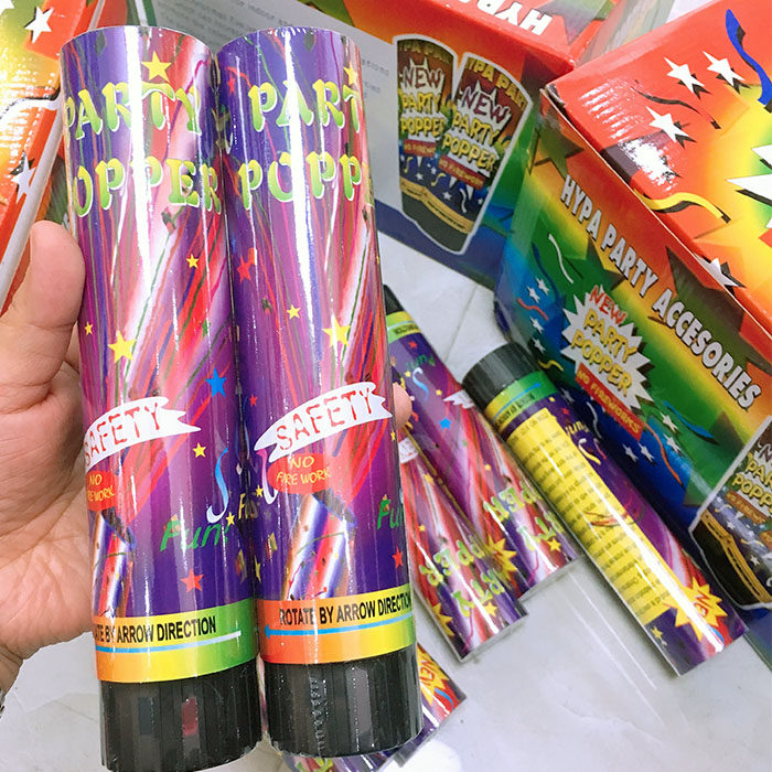 tvb剧集 外贸小拉炮庆祝生日欢迎聚会室内炮 安全型弹簧礼炮