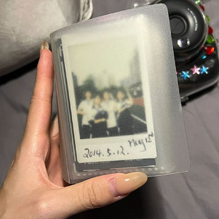 追星小卡册一宫格拍立得相册3寸照片收纳本迷你相册本纪念册影集