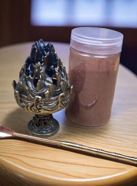 纯天然海南黄花梨香粉正宗降香黄檀品香附塔山香料两件套加碎料