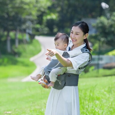 抱抱熊腰凳婴儿背带ax19轻便舒适