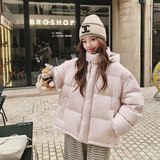 【大货】,超美的淡粉色撞色泡芙50绒羽绒服091A-y05p245k368,女装羽绒服,浙宝091A, 【大货】,超美的淡粉色撞色泡芙50绒羽绒服091A-y05p245k368,女装羽绒服,浙宝091A,