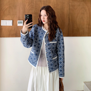 新品，大货，小香风粗花呢外套091A-8846p155k218图片