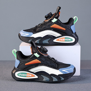 儿童专业跑鞋男童女童透气网鞋轻便减震运动鞋防滑软底校园跑步鞋