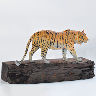 老虎铜摆件客厅办公室桌装饰生肖招财送男士领导高档高端商务礼品