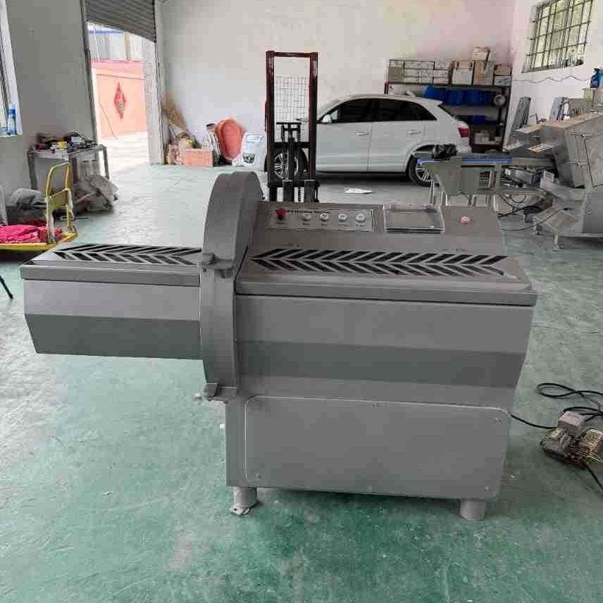 全自动牛排切割设备大型落地式猪腿肉砍排机鸡胸肉切片砍排机