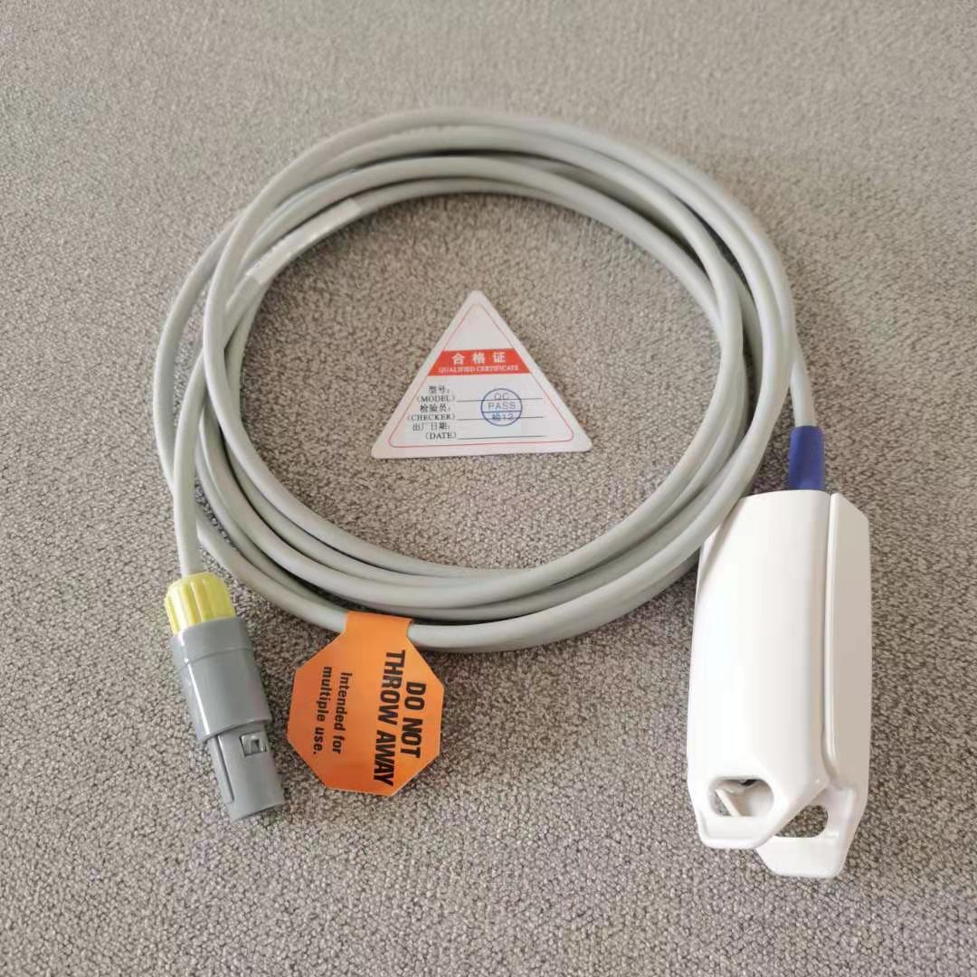 适用于康泰CMS7000/8000/9000心电监护仪血氧饱和度探头指脉氧线