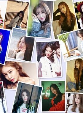 朴智妍Park Ji Yeon 团体T-ara成员 个人高清写真照相片塑封定制