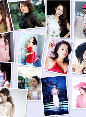 伊能静Annie Shizuka Inou 个人高清经典36张写真照片相片塑封定