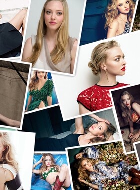 阿曼达·塞弗里德 Amanda Seyfried 好莱坞 写真照片相片塑封定制