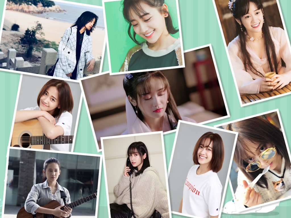 郑湫泓(郑泽漫)greenly 绝世千金林洛景个人写真照片塑封定制