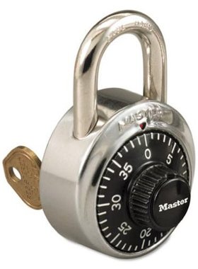 masterlock玛斯特通开同花密码锁万控钥匙学校健身房更衣柜锁1525