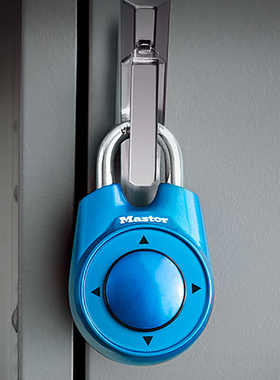 MasterLock玛斯特大号密码锁方向锁创意锁健身房更衣柜挂锁1500ID