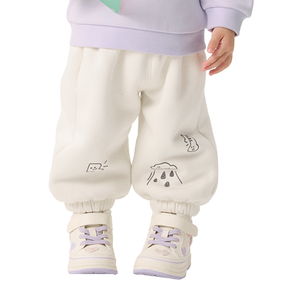 巴拉巴拉童装婴儿裤子宝宝秋冬男女童长裤儿童珊瑚绒加厚洋气加绒