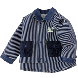 巴拉巴拉宝宝外套男童上衣便服套装宽松有型时尚潮流洋气一衣三穿