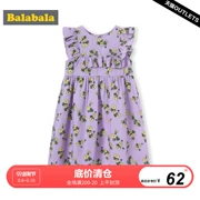 Balla Balla Children mặc cho bé gái Váy trẻ em Váy mùa hè 2019 Mới cho trẻ em Váy cotton cho bé - Váy