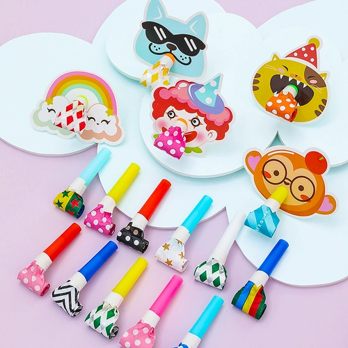 Свисток, детское вечернее платье, мультяшный детский мегафон, наряжаться, подарок на день рождения