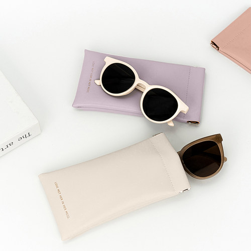 眼镜袋自带镜布墨镜太阳镜收纳包