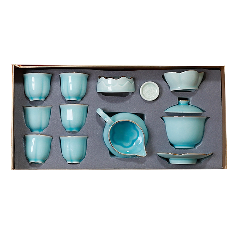 京隆堂功夫茶具套装轻奢礼品定制