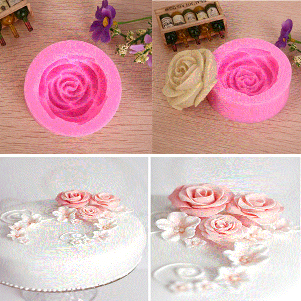 Rose Flower Flexible Food Grade Silicone Mold Chocolate Cake|ruв категории Цифровые аксессуары, рынок электронных компонентов, электронный элемент, другие компоненты - от Buy2taobao.com для оказания профессиональной услуги покупки агента Taobao
