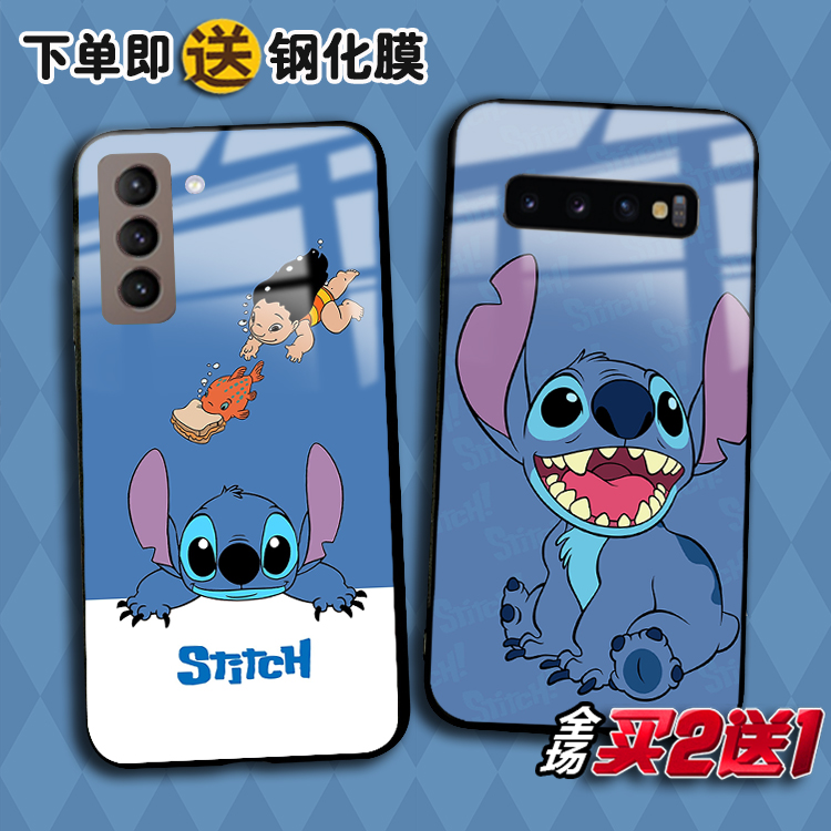 史迪奇适用三星S22ultra note10pro定制S21FE 20 9plus手机壳s8+