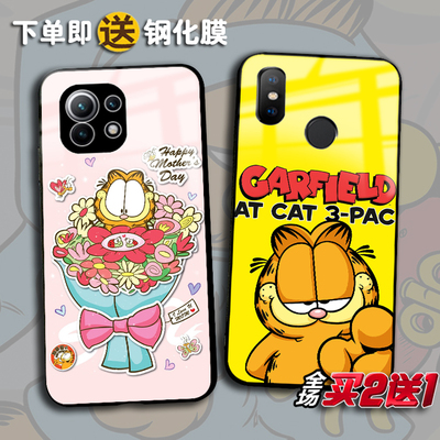 小米14pro加菲猫12x手机壳civi3