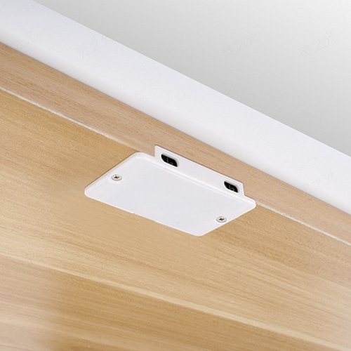 外置一体双门控感应开关方形门碰开关衣橱柜感应开关12V24V感应器