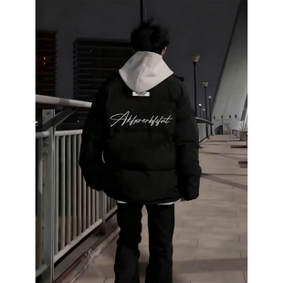 WASSUP美式vibe街头90白鸭绒羽绒服男款冬季宽松立领保暖休闲外套