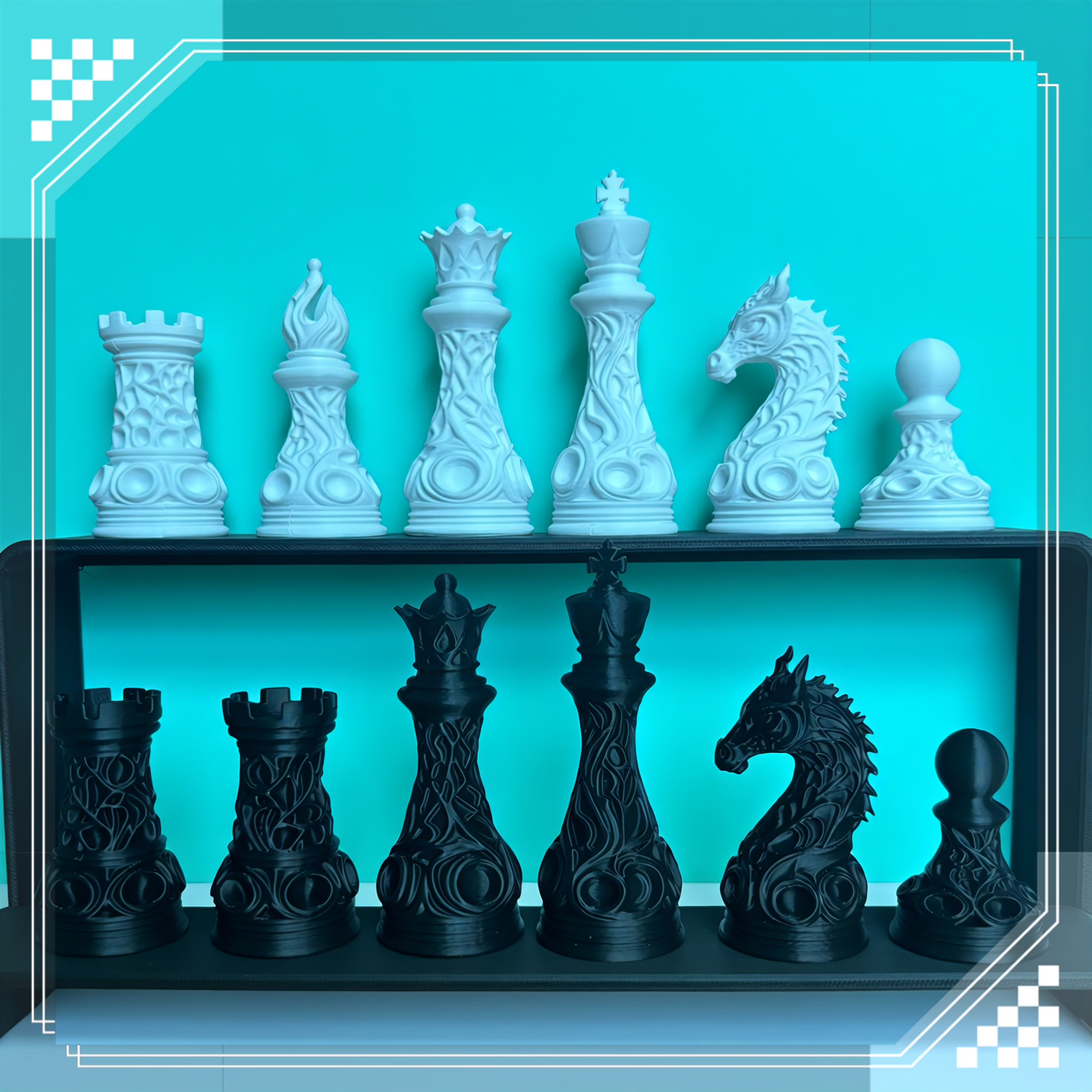Drago国际象棋32枚无棋盘套装
