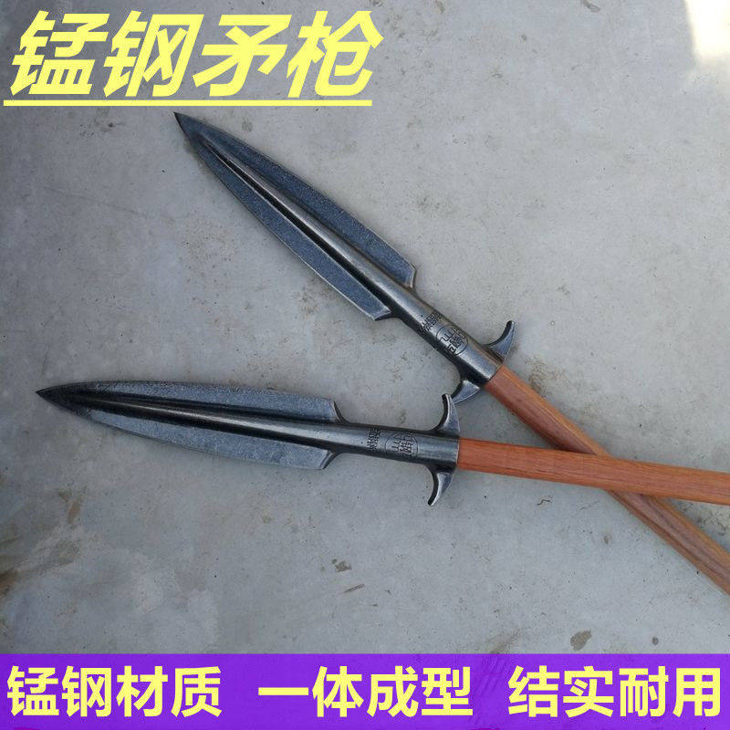 钢马牌矛枪锰钢淬火用途广泛