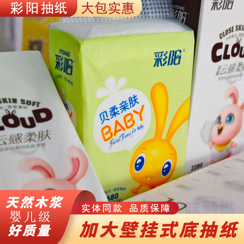 彩阳壁挂式底部抽纸好质量通用