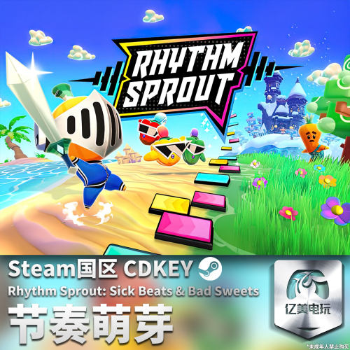Steam 正版 PC 游戏 节奏萌芽 Rhythm Sprout: Sick Beats & Bad Sweets 国区激活码 CDKEY