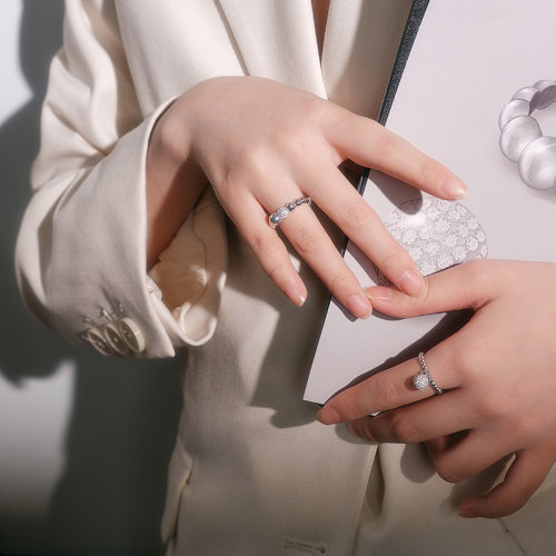 戒指小众设计简约abybcharming