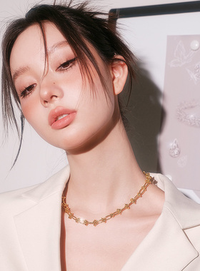 abyb charming情侣项链欧美设计感配饰原创绳索颈链嘻哈冷淡风