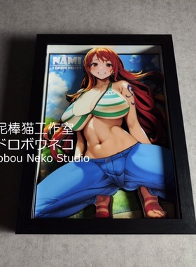 泥棒猫工作室DSDX-001娜美3D立体装饰画