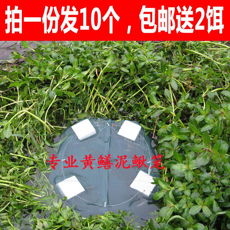 10个装黄鳝笼水上漂鳝鱼笼黄善笼子深水鳝笼捕黄鳝泥鳅网捕鳝工具