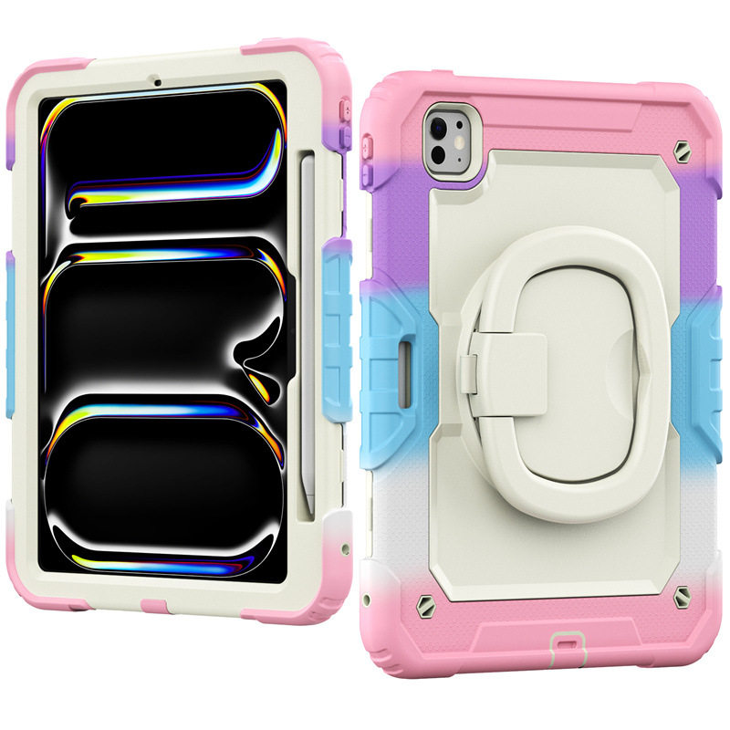 iPad Pro13炫彩硅胶防摔平板壳iPad Air13 10.2寸手环背带保护套,3C数码配件,平板电脑保护套/壳,淘宝优惠券,粉丝福利购,淘宝优惠卷