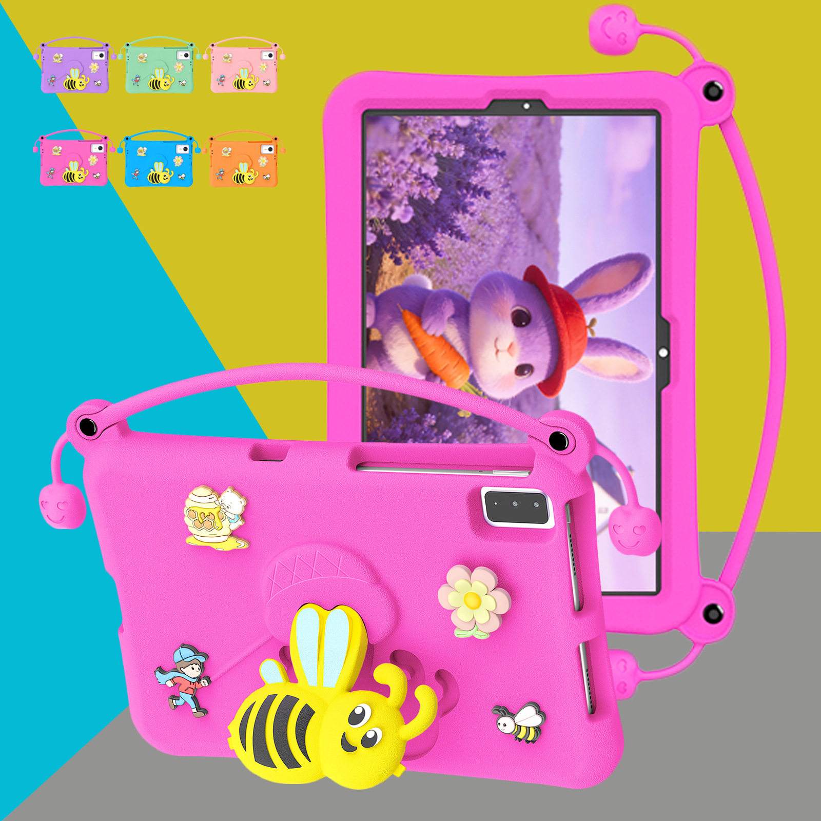 适用于三星TAB A7 T50010.4 T720 S6 Lite P610平板保护壳防摔套