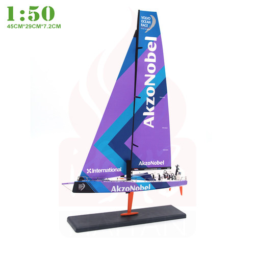 MOTORART Vestas 1:50 VOLVO OCEAN RACE沃尔沃帆船游艇精致模型