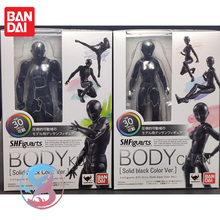 万代SHF素体人体可动手办模型男女人偶美术漫画绘画参考工具摆件