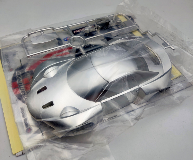 正品田宫四驱车配件拆卖银色