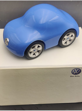 特价 进口大众Q版甲虫模型汽车摆件原厂硅胶回力小汽车小孩玩具车