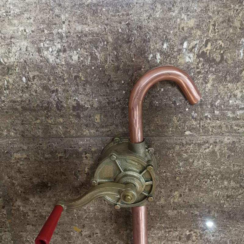 新款防爆全铜抽油器便携式手摇抽油泵 铸铜手动油抽子化工手包邮