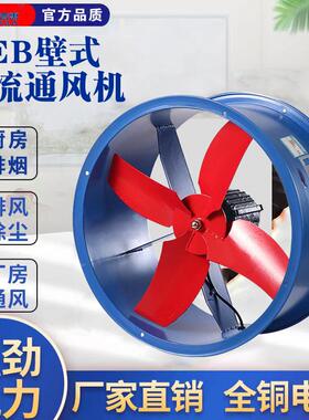 新款EB轴流风机220v380v强力静音抽油烟工业厂房车间包邮