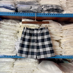 衬衫 格子小屁帘下摆半身裙卫衣打底遮屁股臀神器叠穿内毛衣裙罩女