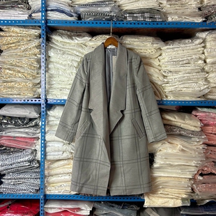 2025新款 毛呢外套高级感赫本风女 秋冬韩系呢子大衣女小个子中长款