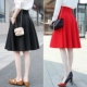 高腰防走光裤 2025秋冬韩版 半身裙中长款 裙a字伞裙蓬蓬裙通勤裙