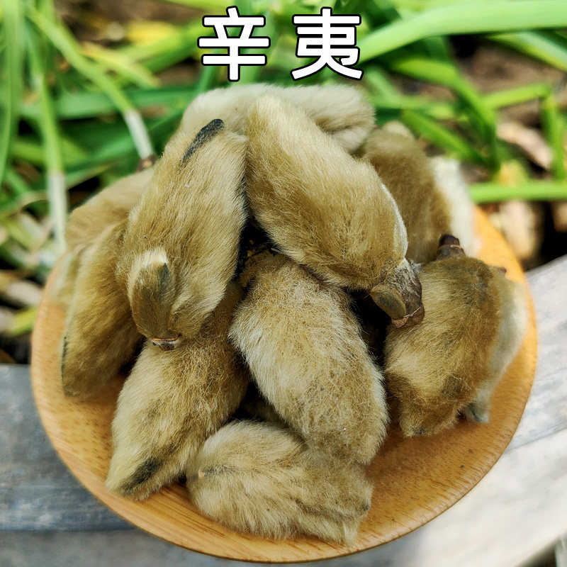 中药材辛夷500g克特级辛夷花望春花蕾玉兰花苞木笔花干货儿童鼻塞