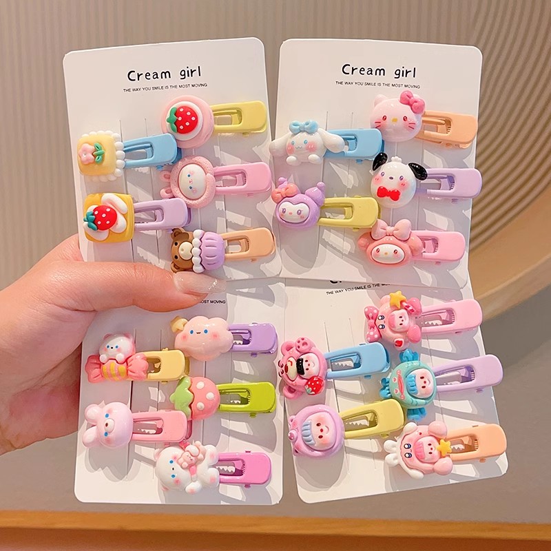 女童卡通发夹可爱百搭潮流小清新