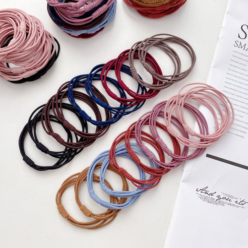 夏季扎马尾皮筋儿童绑头发公主