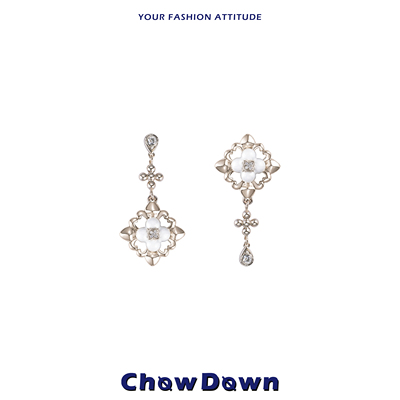 irises鸢尾系列不对称耳钉